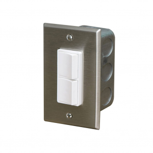 INFRATECH Duplex Switch Wall Plate and Gang Box
