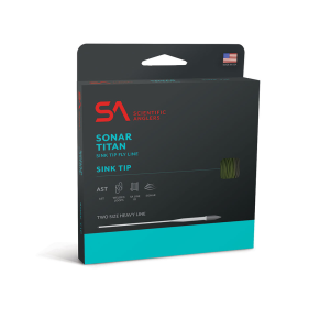 SCIENTIFIC ANGLERS Sonar Titan Sink Tip Type VI Willow/Moss/Black Fly Line