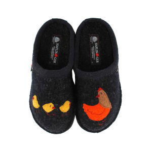 HAFLINGER Women's Gallina Arch Support Wool Slippers (313073) - Haflinger