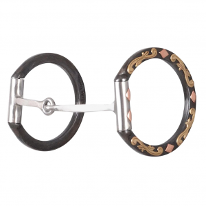 CLASSIC EQUINE Square Snaffle Diamond Dee Ring (BBIT3DDR29SS)