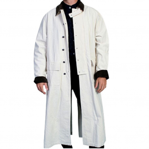 SCULLY Men's Rangewear Natural Canvas Duster Jacket (RW107)