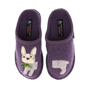 HAFLINGER Womens Puppy Slippers - Haflinger