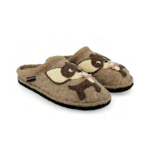 HAFLINGER Women's Chihuahua Tan Slippers (313087-46) - Haflinger