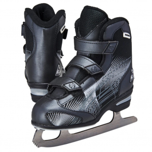 JACKSON ULTIMA Boys Softec Tri-Grip Black Ice Skates (ST2807-BK)