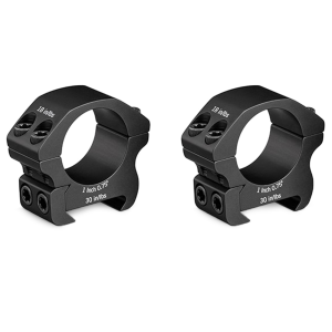 Vortex VORTEX Pro Series 1in Low Rings (PR1-L) - $80.99 at gritroutdoors.com