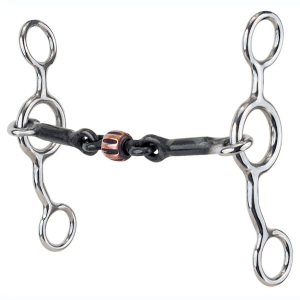 CIRCLE Y Junior Stage B Cowhorse Bit (349) - Circle Y