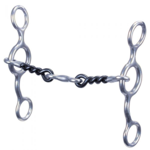 CIRCLE Y Junior Stage B Cowhorse Bit (348) - Circle Y