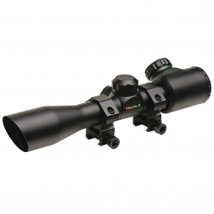 TRUGLO 4x32 Xbow Illuminated Reticle Crossbow Scope with Rings (TG8504B3L)