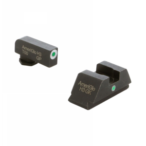 AMERIGLO i-Dot GreenTritium Sight Set For Glock 42/43 Models (GL-105)