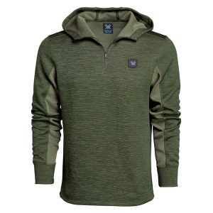 VORTEX Men's Frontier Limits 1/4 Zip Black Hoodie (220-17-BLK) - Vortex