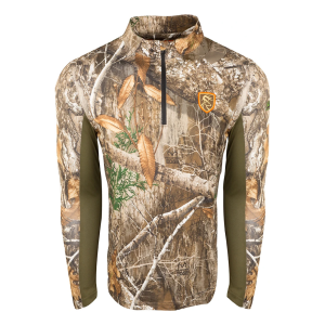 DRAKE Performance 1/4 Zip Long Sleeve Agion Shirt - Drake