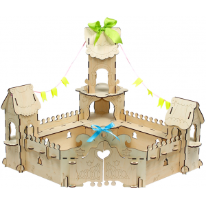WOODBY Princess Palace 3D Wooden Puzzle (00808)