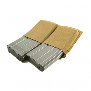 BLUE FORCE Ten-Speed Double M4 Coyote Brown Mag Pouch (HW-TSP-M4-2-CB)