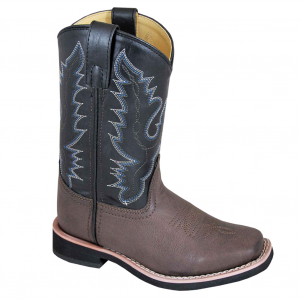 SMOKY MOUNTAIN BOOTS Kids Brown/Black Western Boots