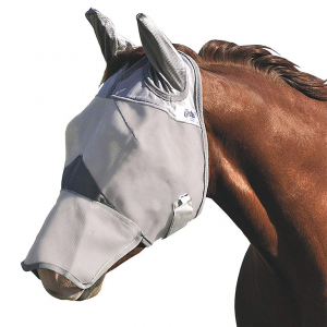 CASHEL Crusader Long Nose Weanling/Small Pony Fly Mask with Ears (CFMWLE)