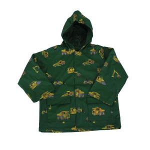 FOXFIRE Kid's Green Construction Raincoat (601-30)