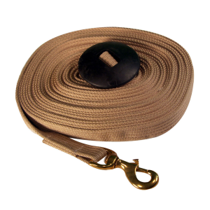 INTREPID INTERNATIONAL Deluxe Cotton Lunge Line with Rubber Stopper (103284)