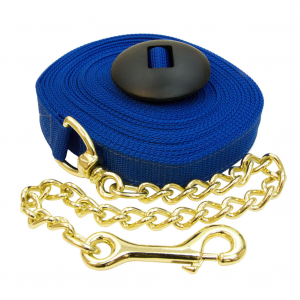INTREPID INTERNATIONAL Poly Lunge Line with Chain and Rubber Stopper