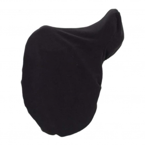 CENTAUR Dressage Black Fleece Saddle Cover (470519BLK-DRS)