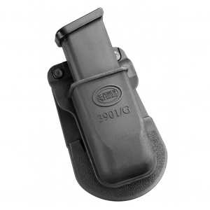 FOBUS Single Mag Pouch Paddle Holster for Glock Double-Stack 9mm Magazines (3901G)