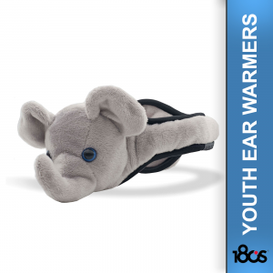 180S Youth Elephant Gray Ear Warmer (41505-926-01)