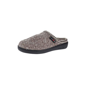 HAFLINGER Unisex AT Wool Hard Sole Arch Support Wool Slippers (511001) - Haflinger