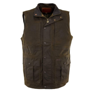 OUTBACK TRADING Men's Deer Hunter Bronze Vest (2049-BNZ) - Outback Trading