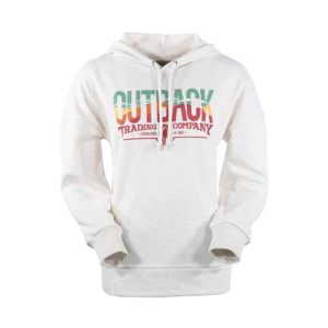 OUTBACK TRADING Alba Bone Hoodie (30342-BON) - Outback Trading