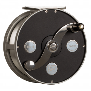 HARDY Cascapedia Heritage Black/Silver Fly Fishing Reel