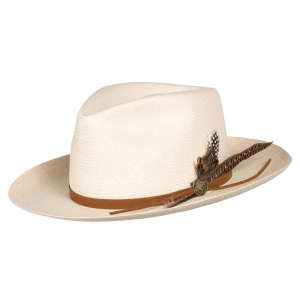 Stetson STETSON Women's Tallahassee Natural Shantung 3in Brim (TSTLHS-273081) - $128.99 at gritroutdoors.com