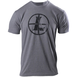 Leupold LEUPOLD Distressed Reticle Graphite Heather Tee - $30.99 at gritroutdoors.com