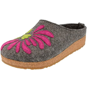 HAFLINGER Womens Blooming Clogs - Haflinger