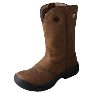 TWISTED X Mens All Around Distressed Saddle Boot (MAB0001)