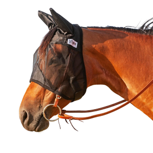 CASHEL Quiet Ride Standard Fly Mask with Mule Ears (QRMSE)