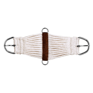 Mustang MUSTANG Pony 23 Strand White Cinch w/Nickel Plated Buckles and Dees (106) - $26.99 at gritroutdoors.com