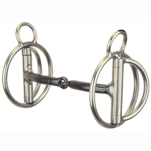 CIRCLE Y 232 Stage A Rockin' S Snaffle Bit - Circle Y