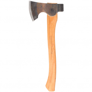 COUNCIL TOOL 1.7# Wood-Craft Camp Carver 16in Handle Axe With Leather Mask (WC17CCA16C)
