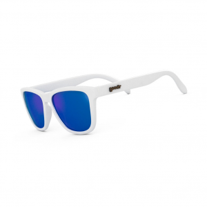 GOODR Iced by Yetis White with Blue Lens Sunglasses (R3-73WR-B3AH)