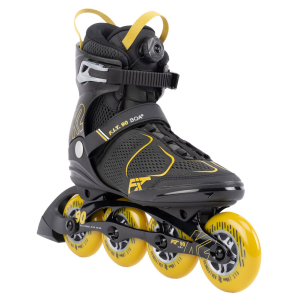 K2 Skates K2 SKATE Men's F.I.T. 90 BOA Gray/Mustard Inline Skates (I220202101) - $259.95 at gritroutdoors.com