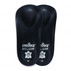 PEDAG Holiday Black 3/4 Leather Insoles (287947)
