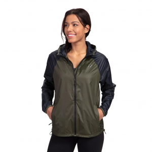 VORTEX Women's Storm Silencer Rain Breaker Forest Night Jacket (122-24-FNI)
