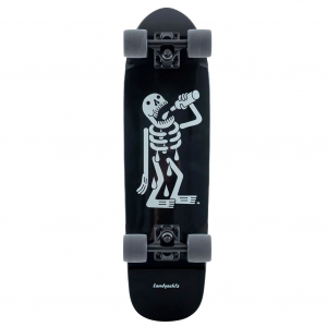 LANDYACHTZ Dinghy Skeleton Black 28.5in Skateboard (119CP-UBDYSKL)