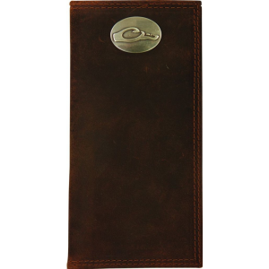 DRAKE Leather Checkbook Wallet (DA7007-LEA)