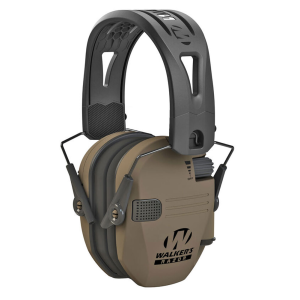 WALKER'S GAME EAR Razor Tacti-Grip Flat Dark Earth Electronic Earmuffs (GWP-RSEMRH-FDE)