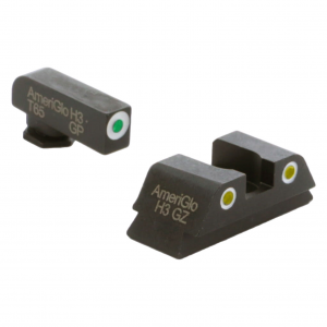 AmeriGlo Classic, 3 Dot Complete Set, Tritium Night Sight, For Glock 42 and 43