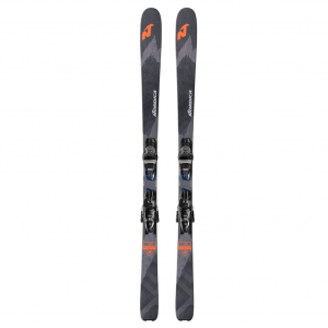 NORDICA Men's Navigator 80 CA Black/Orange Ski with TP2 Compact 10 FDT Binding (0A0287SA001)
