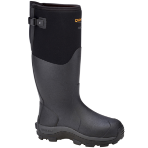 DRYSHOD Women's Haymaker Gusset Black/Orange Boots (HAYG-WH-BK)