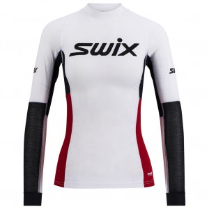 SWIX Women's Triac RaceX Bodywear Bright White LS Top (40836-00000)