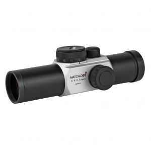 ULTRADOT Matchdot 30mm Black/Silver Red Dot Sight (MATCHDOT)