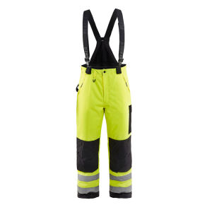 BLAKLADER 1689 Lined Shell Yellow Hi-Vis/Black Pants (168919773399) - Blaklader